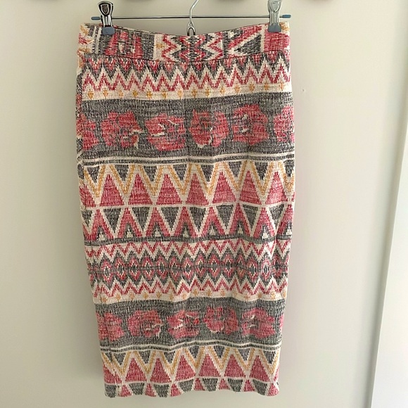 FREE PEOPLE Mendocino Midi Skirt Size XS - Picture 3 of 6
